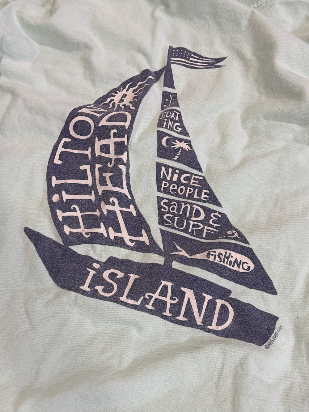 Comfort Colors Hilton Head Island Long Sleeve Tshirt